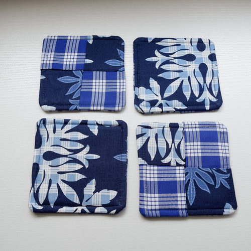 FABRIC COASTERS  SET OF 4 - $12.00