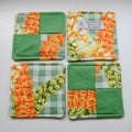 FABRIC COASTERS  SET OF 4 - $12.00